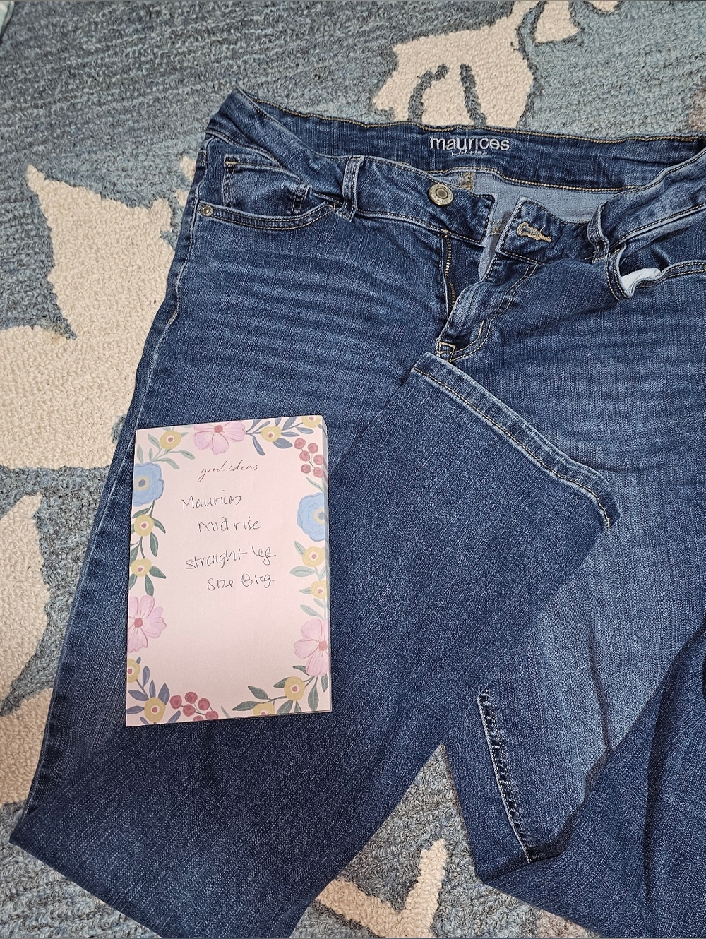 Maurices Midrise Straight Leg Jeans